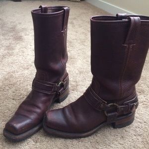 Frye Harness 12R Leather Boot